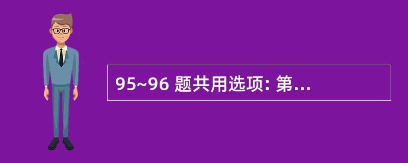 95~96 题共用选项: 第 95 题 给动物吸人C02气体引起呼吸加强的主要机