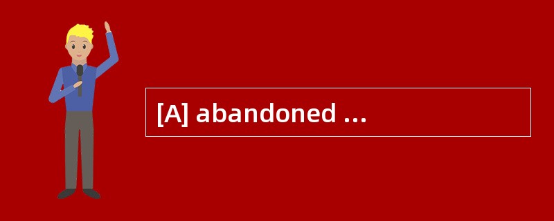 [A] abandoned [B] caught [C] separated [