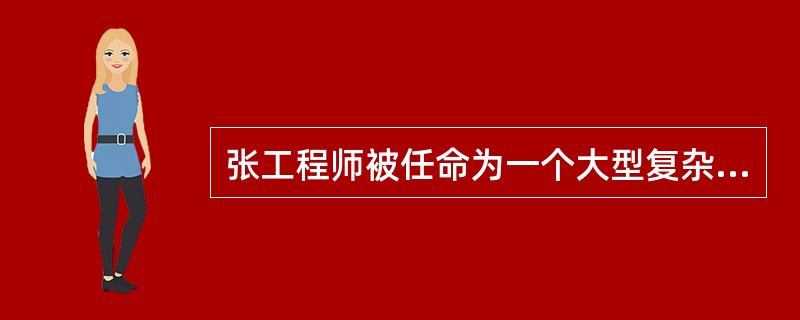 张工程师被任命为一个大型复杂项目的项目经理,他对于该项目的过程管理有以下认识,其