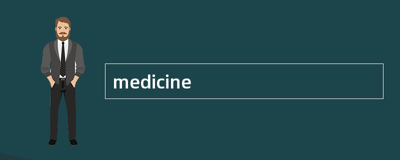 medicine
