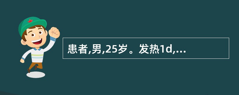 患者,男,25岁。发热1d,右下腹痛,拒按,大便3日未行,舌质.红、舌苔黄,脉滑