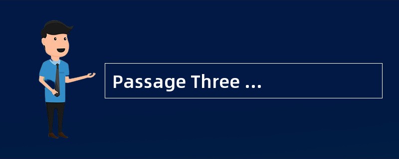 Passage Three How can we get rid of garb