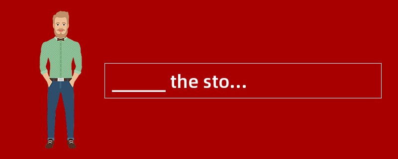 ______ the story how he lost his hearing