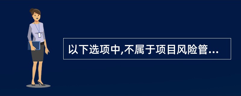 以下选项中,不属于项目风险管理程序的有( )。