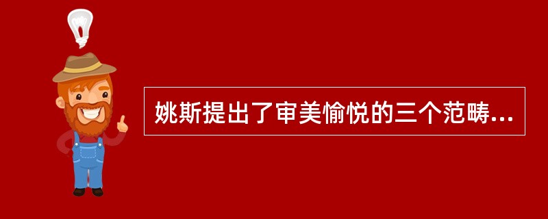 姚斯提出了审美愉悦的三个范畴，即（）、（）和净化。