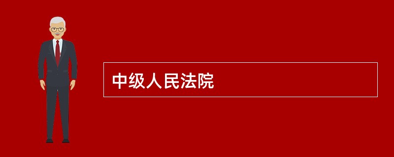 中级人民法院