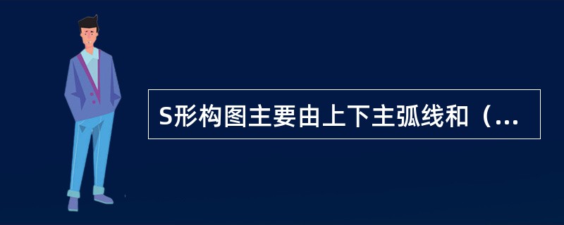 S形构图主要由上下主弧线和（）构成骨架