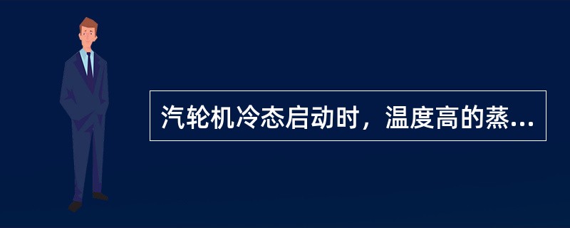 汽轮机冷态启动时，温度高的蒸汽与冷金属部件接触，这时主要以（）换热方式将蒸汽热量