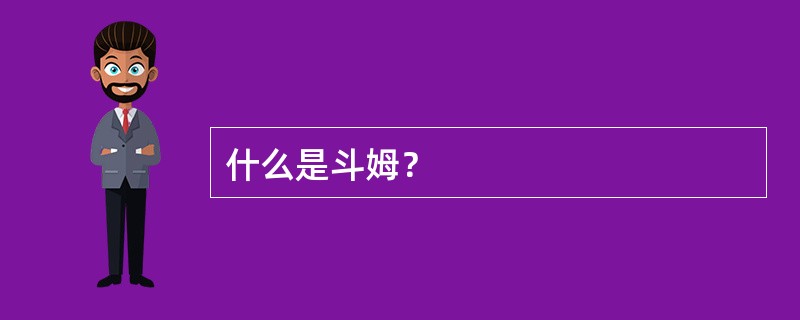 什么是斗姆？