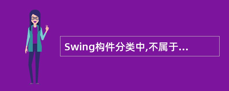 Swing构件分类中,不属于顶层容器的是()。