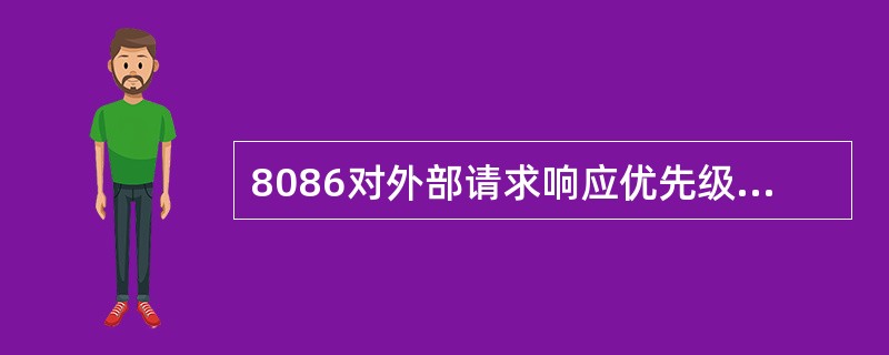 8086对外部请求响应优先级最高的请求是()。