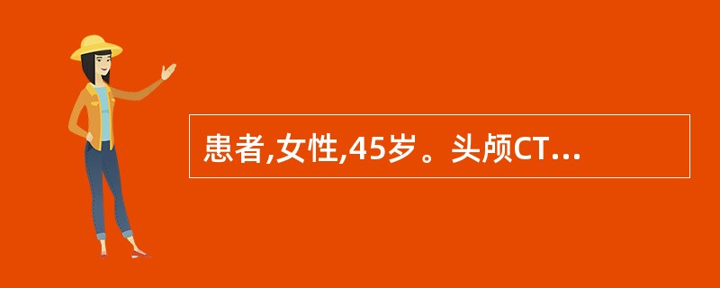 患者,女性,45岁。头颅CT示脑出血,呼之不应,心跳70次£¯分,无自主运动,对