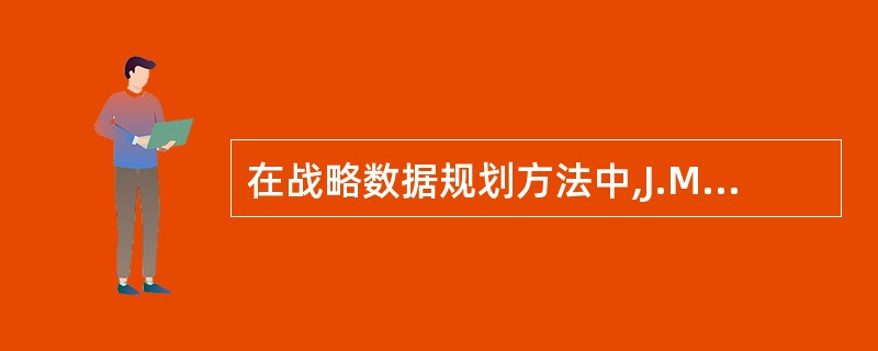 在战略数据规划方法中,J.Martin经常使用的一类简明、直观的图形工具,它就是