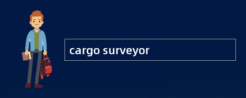 cargo surveyor