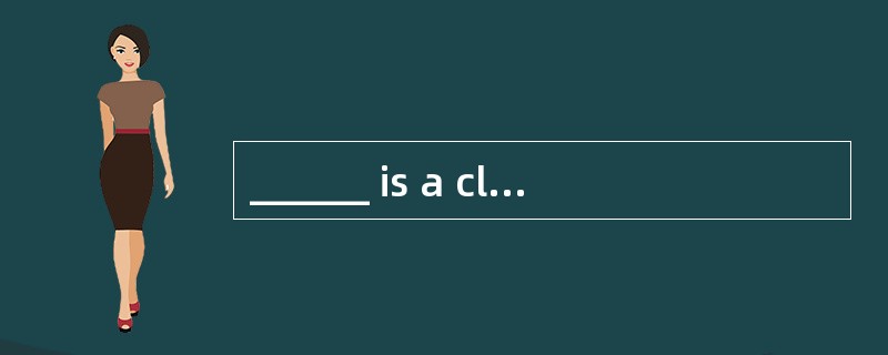 ______ is a clickable string or graphic