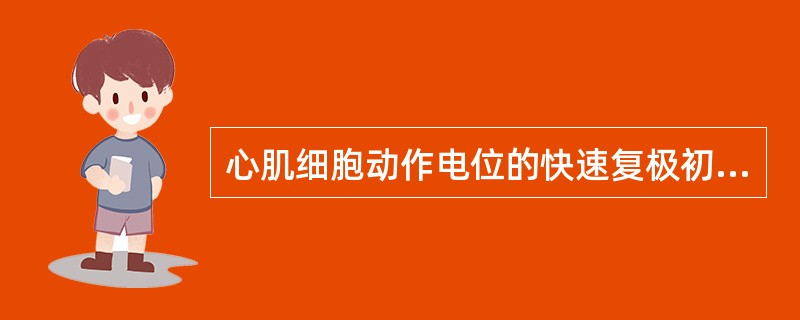 心肌细胞动作电位的快速复极初期主要与哪种离子跨膜运动有关