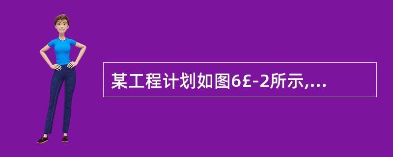 某工程计划如图6£­2所示,弧上的标记为作业编码及其需要的完成时间(天),作业F