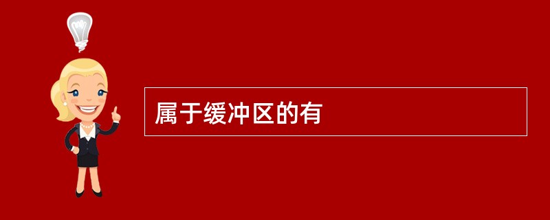 属于缓冲区的有