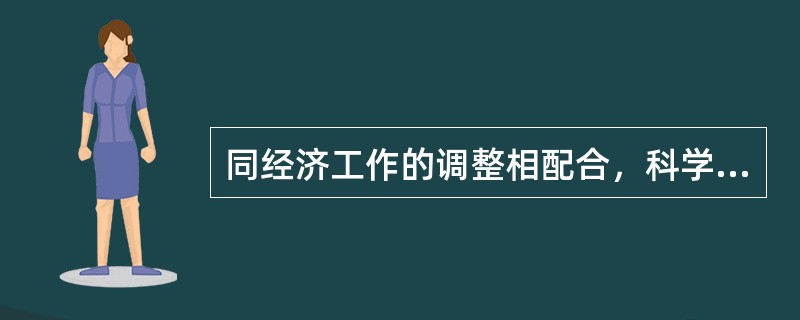 同经济工作的调整相配合，科学、教育、文化等各个领域也进行调整。中央先后批发试行（