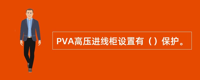 PVA高压进线柜设置有（）保护。