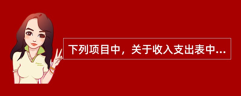 下列项目中，关于收入支出表中“事业类收入”项目的填列方法，说法错误的是（）
