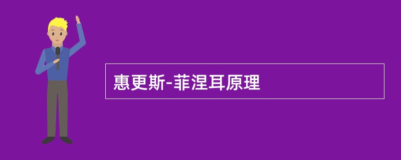 惠更斯-菲涅耳原理