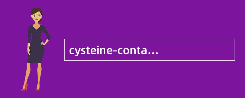 cysteine-containing aspartate-specific p