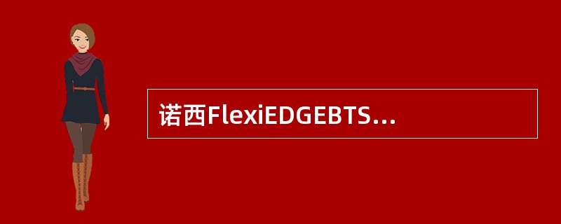 诺西FlexiEDGEBTS的RTC（ECxA）由以下部分组成：（）