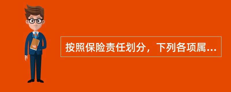 按照保险责任划分，下列各项属于健康保险的是（）。