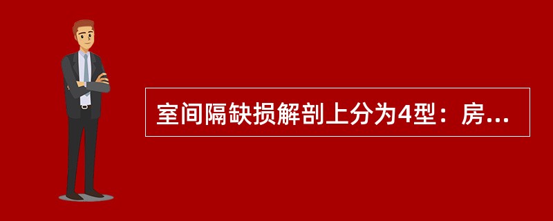 室间隔缺损解剖上分为4型：房室通道型，肌型缺损，___________和____