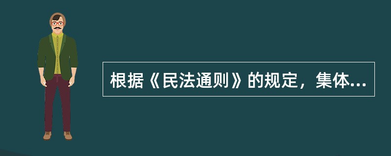 根据《民法通则》的规定，集体所有制企业法人以（）的财产承担民事责任。