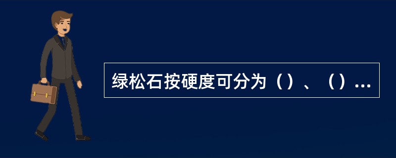 绿松石按硬度可分为（）、（）、（）。