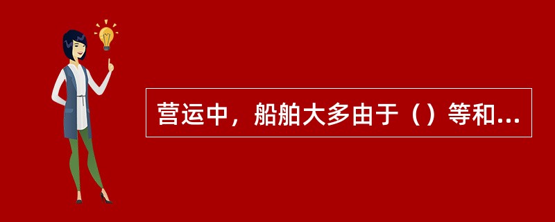 营运中，船舶大多由于（）等和船员又无力自修时进厂修理。I.技术状况不良，II.零