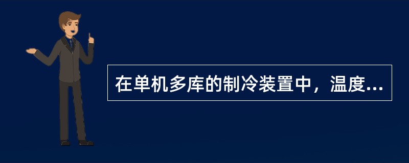 在单机多库的制冷装置中，温度继电器和（）配合使用。对各个库温单独进行控制。