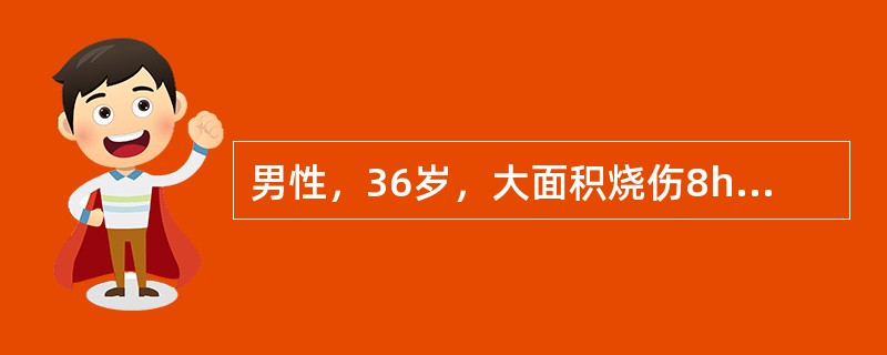 男性，36岁，大面积烧伤8h，已静脉输液3000ml，判断其血容量是否补足的简便