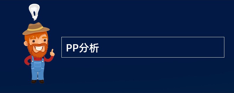 PP分析