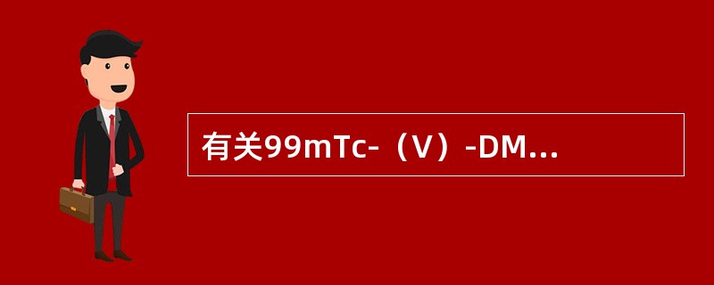 有关99mTc-（V）-DMSA显像的叙述，不正确的是（）