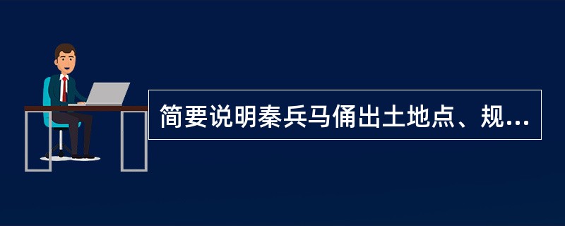 简要说明秦兵马俑出土地点、规模、创作主题思想、艺术成就及历史价值。