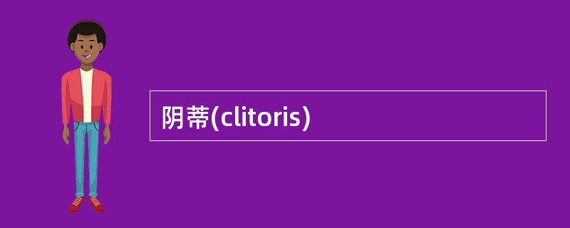 阴蒂(clitoris)