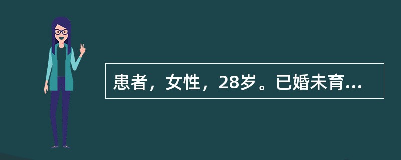 患者，女性，28岁。已婚未育，月经正常，接受体检时告知妇科检查无异常发现。有关患