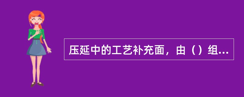 压延中的工艺补充面，由（）组成。