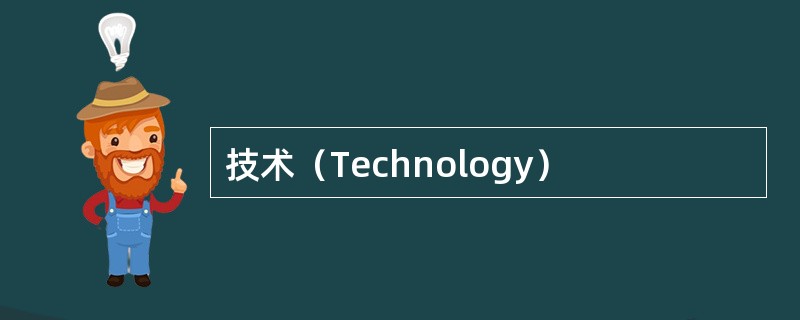 技术（Technology）