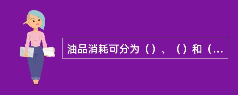 油品消耗可分为（）、（）和（）三种。