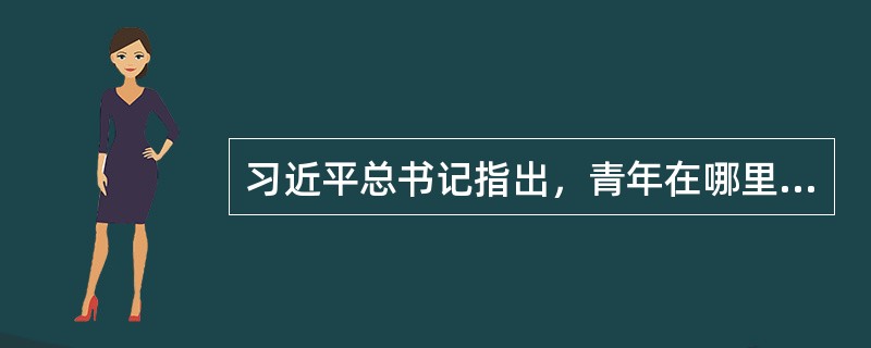 习近平总书记指出，青年在哪里，团组织就建在哪里；青年有什么需求，团组织就要开展有