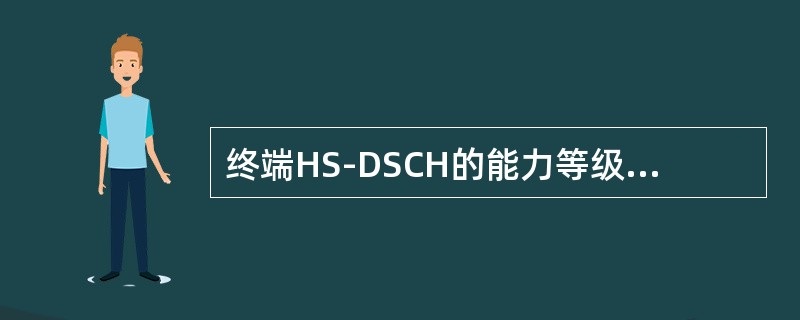 终端HS-DSCH的能力等级可以在（）或者（）里面的“HSDSCH_TDD_In