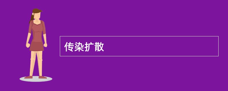传染扩散