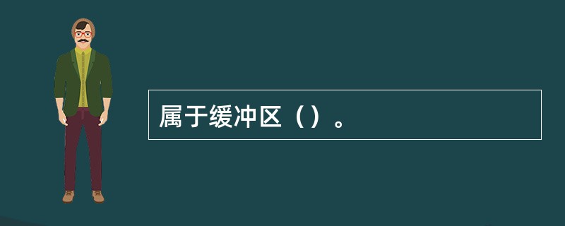 属于缓冲区（）。
