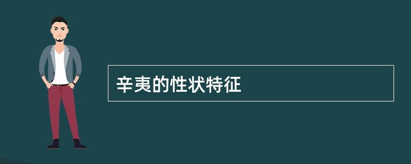 辛夷的性状特征