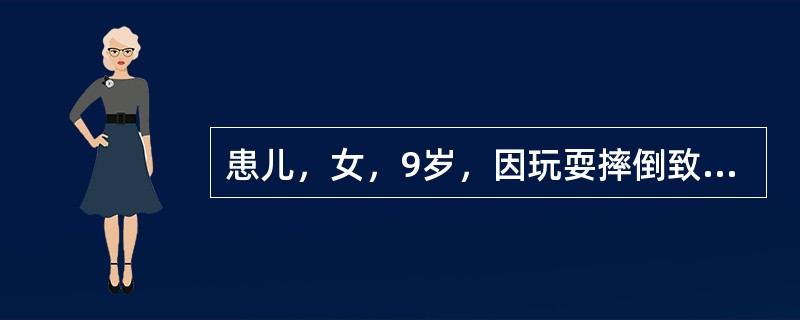 患儿，女，9岁，因玩耍摔倒致前牙外伤1周后就诊。就诊时未诉明显不适。检查：右上中切牙冠折2/3，近中达龈下1mm，露髓处探疼，叩诊(+)，松动Ⅰ度。X线片示未见根折，根发育接近完成。此牙处理方法是