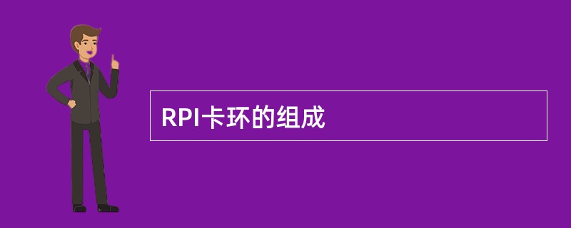 RPI卡环的组成